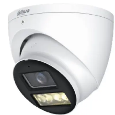 Camera HDCVI Dahua HAC-HDW1500T-IL-A-0280B-S3, 5MP, lentila 2.8mm, Smart Dual Light 40m, microfon…