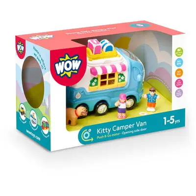 WOW Toys Jucarie pentru copii WOW Toys, Autorulota, Kitty Campervan, 1-5 ani