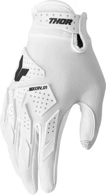 Manusi atv cross Thor Launchmode XP, culoare alb negru, marime S