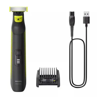 Aparat de ras electric Philips OneBlade Pro QP6506/15 5-in-1, Wet&Dry, Autonomie 90 minute…