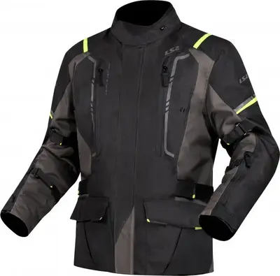 Geaca moto LS2 Narvik Man, culoare negru gri, marime L