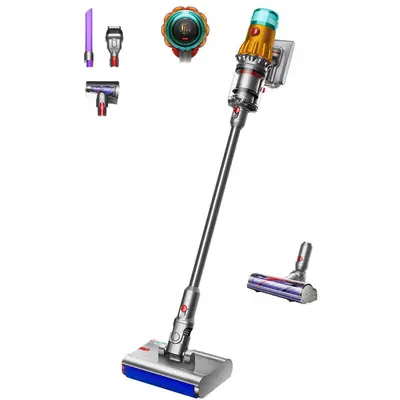 DYSON Aspirator vertical Dyson V12s Detect Slim Submarine (2025), 140 AW, 3 moduri putere…