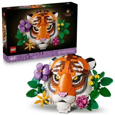 LEGO ART - Colectia de fauna – Tigru 31217, 744 piese