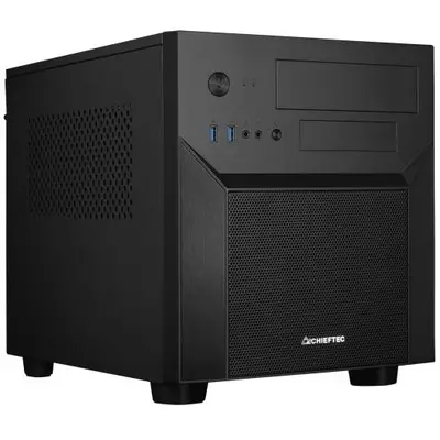 Chieftec Carcasa Cube Chieftec CI-02B-OP, Negru