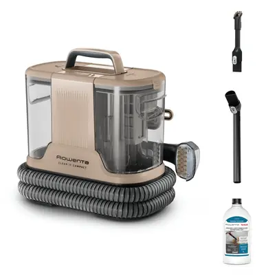 Aspirator tapiterie Rowenta Clean IT Compact IN3010F0 400W rezervor apa & detergent 1.4L rezervor…