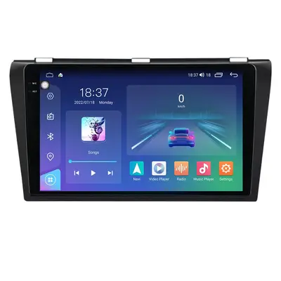 Navigatie dedicata cu Android Mazda 3 2003 - 2009, 4GB RAM, Radio GPS Dual Zone, Display 2K QLED…