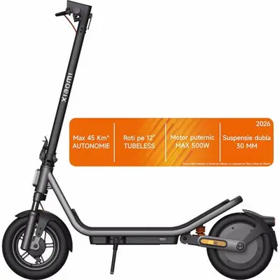 Trotineta electrica Xiaomi Electric Scooter 6, putere motor 400W, autonomie max. 45km, viteza…