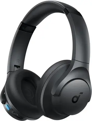 Casti Wireless Over-Ear Anker Soundcore Q11i, Hi-Res Audio, Autonomie 60 ore, Bluetooth 5.3 (Gri)