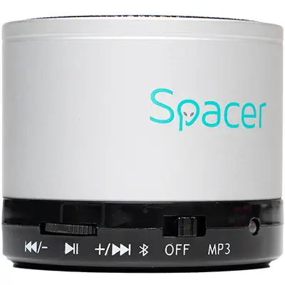 spacer Boxa Spacer Portabila Bluetooth Topper, Rms: 3W, Control Volum, Acumulator 520Mah, Timp De…