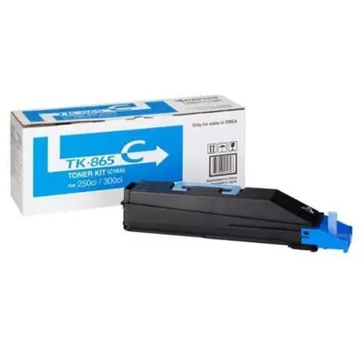 Kyocera Toner Kyocera TK-865-C | 12000 pages | Cyan | TASKalfa 250ci 300ci