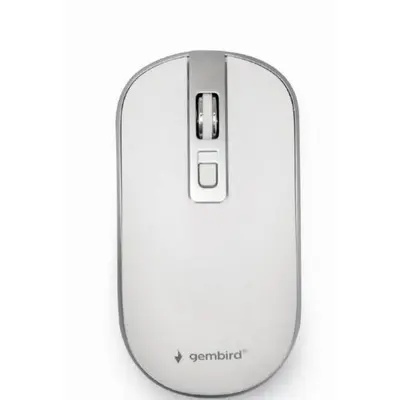 GEMBIRD Mouse wireless Gembird MUSW-4B-06-WS, 1600 DPI, Alb