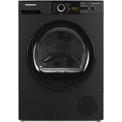 Uscator de rufe Heinner HHPD-V9T1CHSA++, Pompa de caldura, 9 kg, Clasa E, Display Led, Functie…