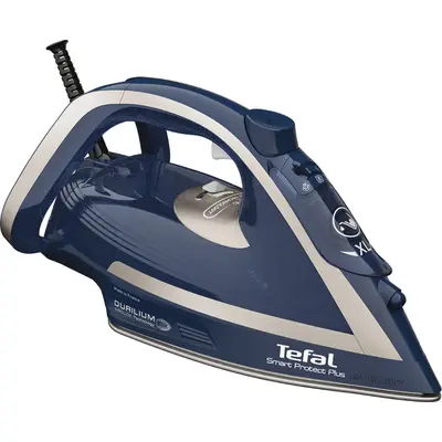Tefal Fier de calcat Tefal Smart Protect Plus FV6872E0, 2800W, jet de abur 260 g/min, abur variabil…