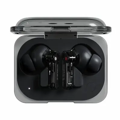 Casti True Wireless Nothing Ear (a) B162, Bluetooth, ANC, MultiPoint, Negru
