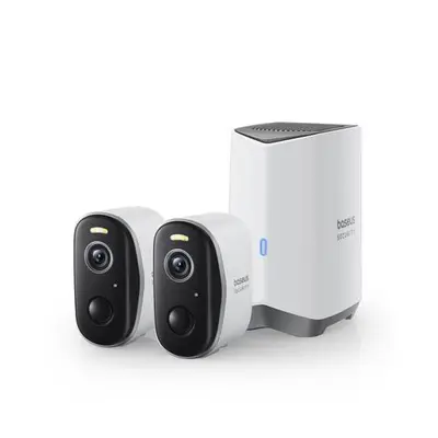 Kit supraveghere video interior Baseus Security N1 HomeStation + 2 camere, 16GBFlash per camera…