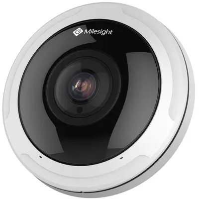 MILESIGHT TECHNOLOGY Camera de supraveghere pentru interior-exterior Milesight, IP fisheye…