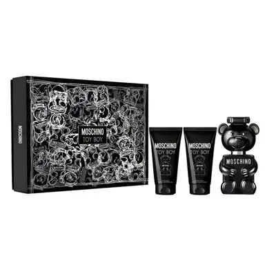 Set cadou Moschino Toy Boy Apa de Parfum, 50 ml + Gel de dus, 50 ml + After Shave Balsam 50 ml