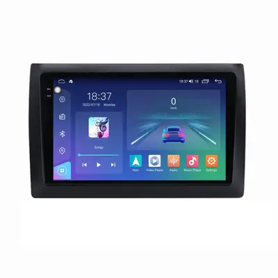 Navigatie dedicata cu Android Fiat Stilo 2001 - 2011, 4GB RAM, Radio GPS Dual Zone, Display 2K QLED…
