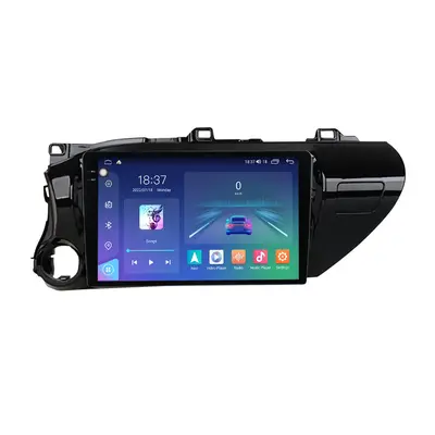 Navigatie dedicata cu Android Toyota Hilux VIII dupa 2015, 4GB RAM, Radio GPS Dual Zone, Display 2K…