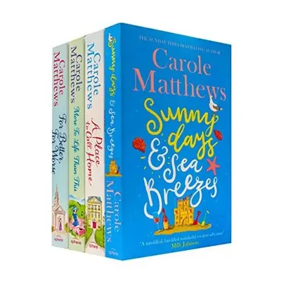 Carole Matthews Collection 4 Books Set (for Better For Worse, A Place To Call Home, Sunny Days And…