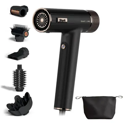 SHARK Uscator de par Shark SpeedStyle Pro 5-in-1, 1750W, 3 trepte de viteza, 3 trepte de…