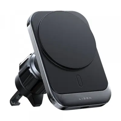 Lisen Incarcator Auto Wireless Lisen, 15W, 1.67A, Negru YL0223070009