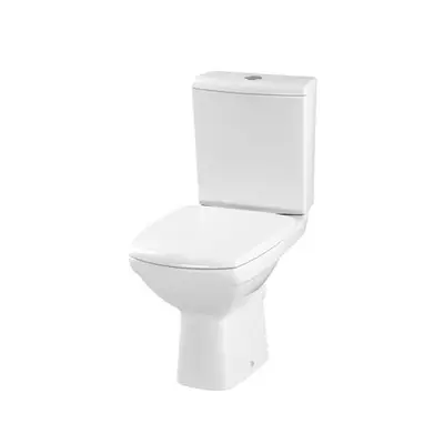 Set vas WC pe pardoseala cu rezervor apa 3/6L Cersanit 543 Carina 020 + mecanism si capac duroplast…