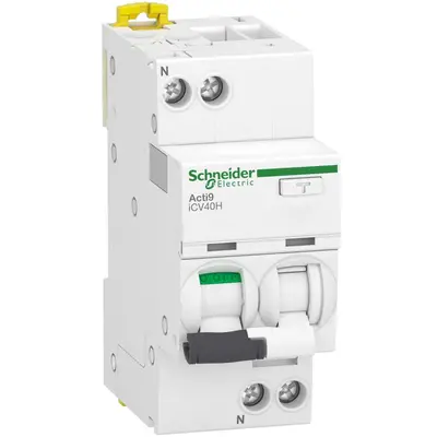 Intrerupator automat cu diferential RCBO Acti9, ICV40H 1P+N 20A/30mA 10kA tip A Schneider A9DC4620