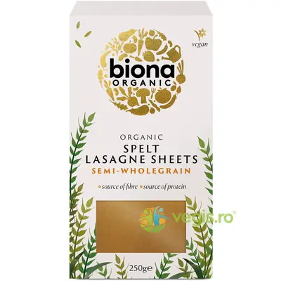 Foi de Lasagna din Spelta Ecologice/Bio 250g