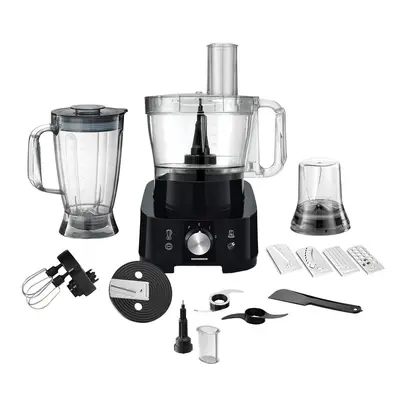 Robot de bucatarie HFP-1000BK 3.5 Litri 2 viteze + Pulse 1000W Negru