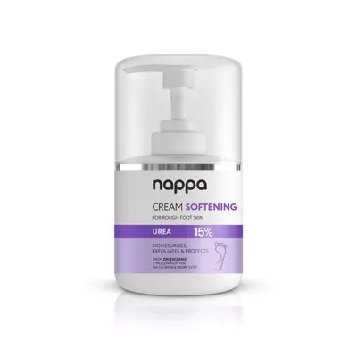 Crema de ingrijire pentru picioare cu 15% uree - 250 ml - Nappa