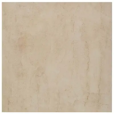Gresie exterior / interior portelanata Mefasto Beige Micro 42 x 42 cm lucioasa tip piatra naturala
