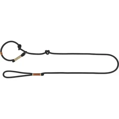 Trixie Lesa si Zgarda Strangulanta Be Nordic, S-M: 1.7 m/ 8 mm, Negru/ Nisipiu 17245