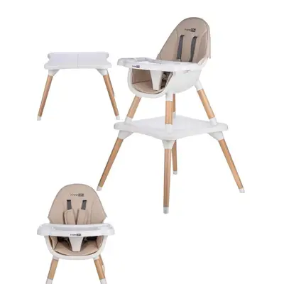 Scaun de masa, FreeON, Eos, 3 in 1, Multifunctional, Cu tavita reglabila si detasabila, Conform cu…