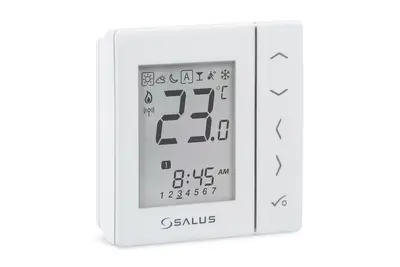 Termostat Salus VS20WRF WiFi pentru incalzire in pardoseala afisaj digital