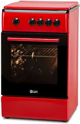 Aragaz LDK 5060 RED RMV LPG, 4 Arzatoare, Gaz, Siguranta (Rosu)