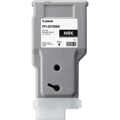 Canon Cartus Canon PFI-207 Negru Mat iPF780 iPF785 300ml