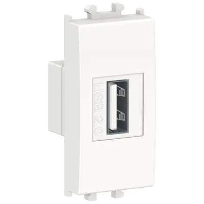 Priza transfer date USB 1M Schneider Easy Styl LMR9810001, alb