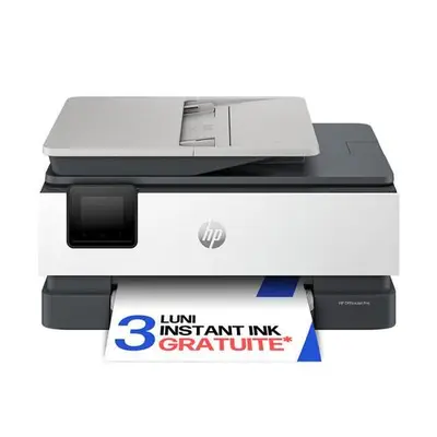 Multifunctional Inkjet HP OfficeJet Pro 8122e, A4, Color, 20 ppm, USB, Retea, Wireless, eligibil…