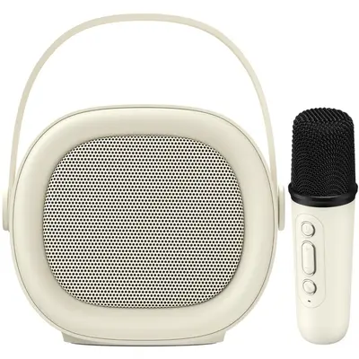 HAVIT Boxa karaoke HAVIT SK819BT, cu microfon, Bluetooth Type-C, Bej