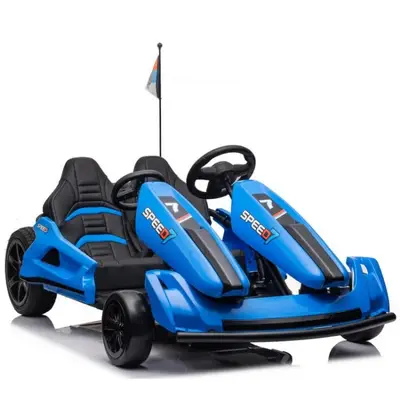 Kart electric pentru copii 5-14 ani, Kinderauto Speed7, 2 locuri, 600W, 48V 14Ah, echipare premium…