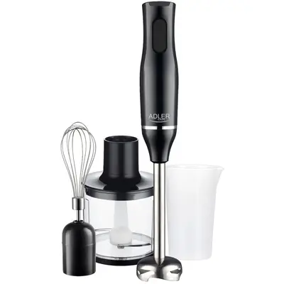 Blender de Mana AD 4620 Pahar 0.7L Chopper 0.5L Tel Maxim 800W Negru