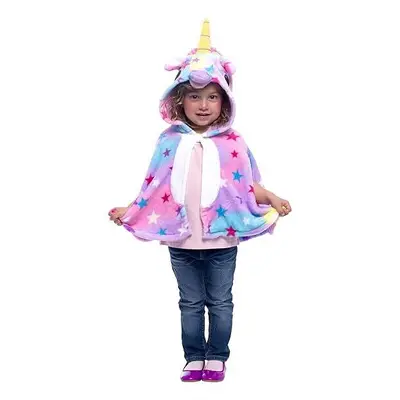 Rubies Jucarie Rubies Unicorn Cape with Hood and Light-Up Collar Pet Costume, multicolor, cu gluga…