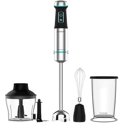 CECOTEC Blender vertical Cecotec Power TitanBlack 1200 XL Cream&Crush, 0.8L, 1200W, Argintiu