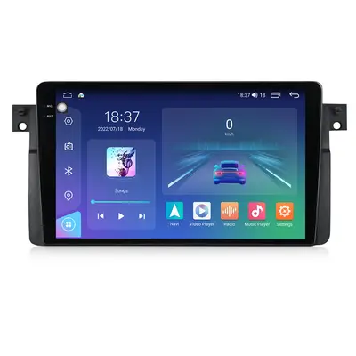 Navigatie dedicata cu Android BMW Seria 3 (E46) 1997 - 2005, 8GB RAM, Radio GPS Dual Zone, Display…