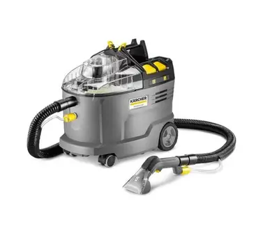 Aspirator cu spalare prin injectie-extractie profesional cu acumulator Karcher Puzzi 9/1 Bp, 575 W…