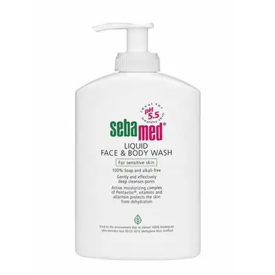 Sebamed lichid dermatologic de curatare pentru fata si corp (Concentratie: Lotiune, Gramaj: 1000 ml)