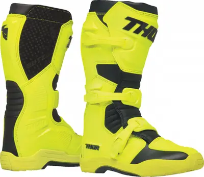 Cizme atv cross Thor Blitz XR, culoare galben negru, marime 47