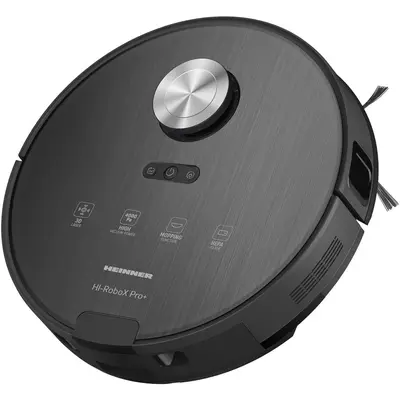 HEINNER Robot de aspirare Heinner HI-RoboX+ HRVC-MAI52BK, WI-FI, aspirator si mop, 14.4V -5200 mAh…