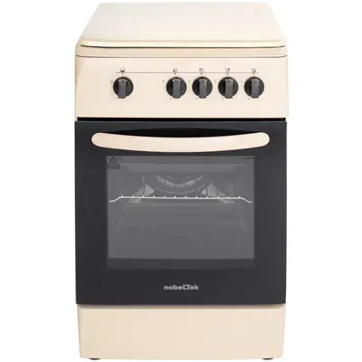 NobeLTek Aragaz NobeLTek NLT 5601B/G1, gaz, 50 cm, bej
